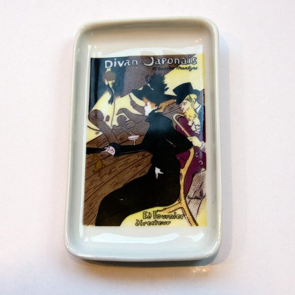 Jewelry Plate French Divan Japonais Small Ring Plate Watch Plate Souvenir Plate - Picture 7 of 8